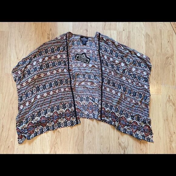 NWT Angie tribal Flowy shawl - Picture 1 of 3